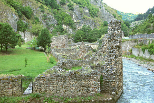 Northern Dormitory, ruins