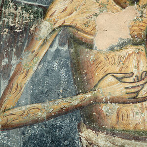St. John the Baptist, detail