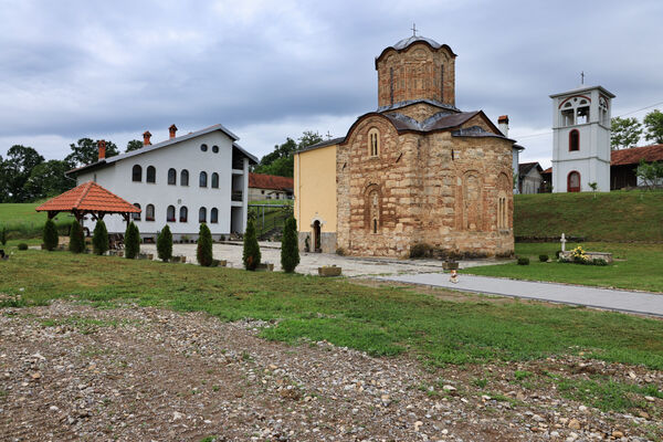 Monastery and church from the southeast side