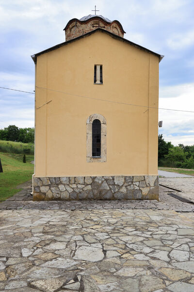 West side of the church