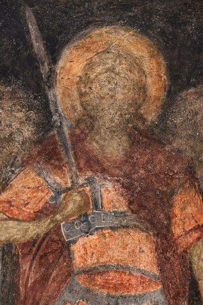 Archangel Michael, detail