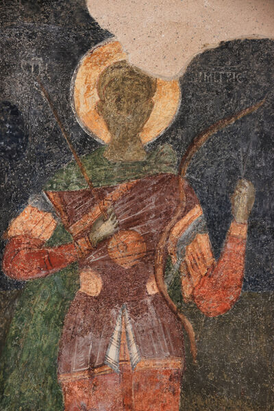 St. Demetrius, detail