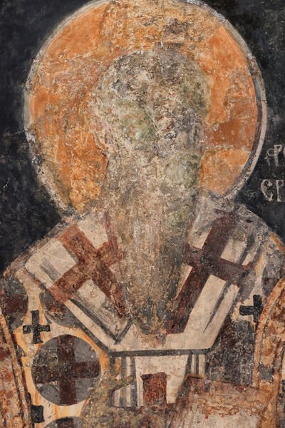 Serbian Archbishop Arsenije, detail