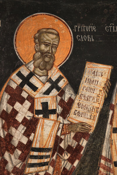 Serving the liturgy, detail