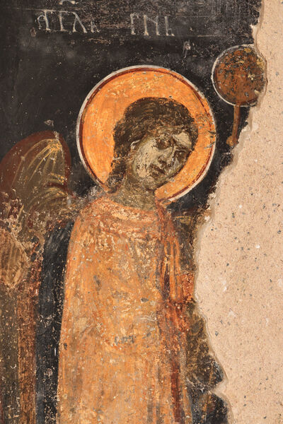 Serving the liturgy, detail