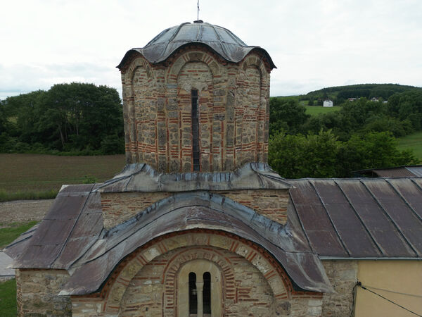 The north side of the dome and vaults