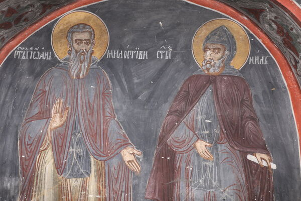 Saint John the Merciful and Saint Nilus