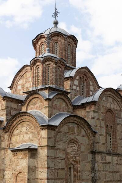 Part of the church from the northeast side