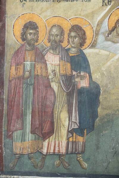 Calendar, St. Eutychius, Chryscentius and unidentified