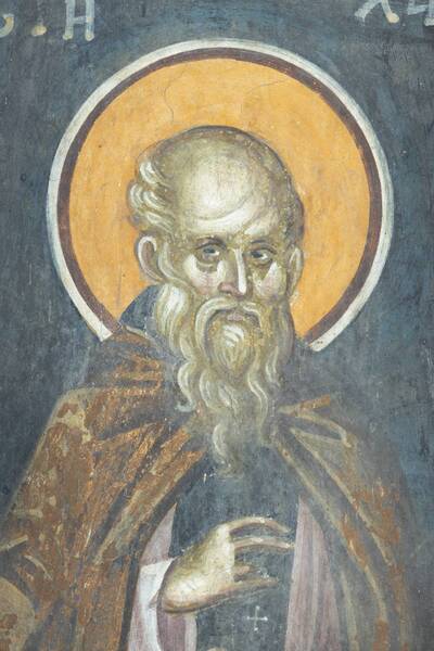 St. Hariton the confessor and St. Filik, St. Alfie and with him cut down