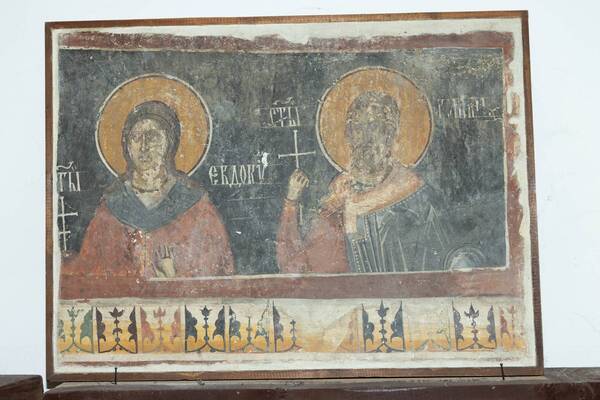 St. Eudokia and Romanus