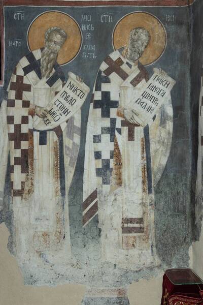 St. Dionysius Aeropagit and Nicholas