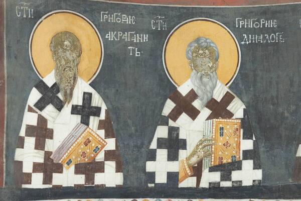 St. Grigory of Akragantski and Grigory Dvojeslov