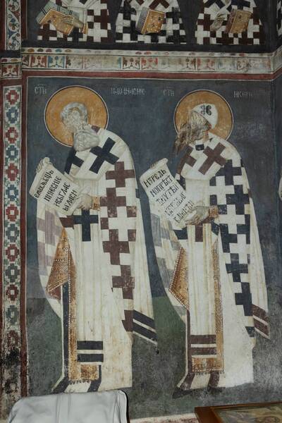 St. Athanasius and Cyril of Alexandria