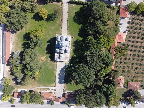 Church from above