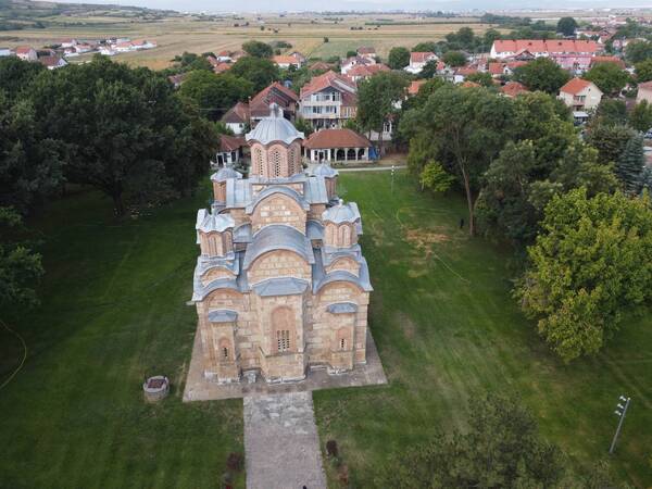 Church from above