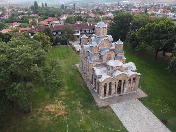 Church from above