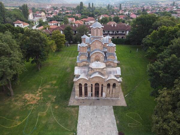 Church from above