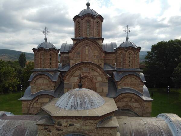 Church from above