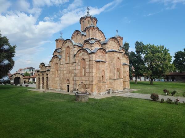 Southeastern side of the church