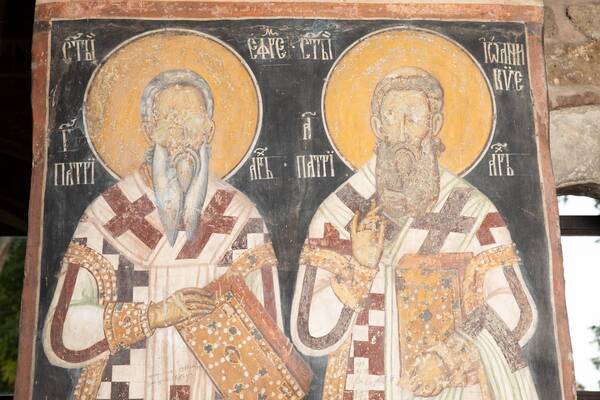 St. Ephrem (the third) Patriarch and St. Ioanniki (the first) Patriarch