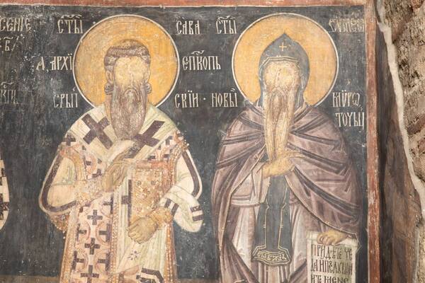 St. Sava, the First Serbian Archbishop, St. Simeon the Myrrhbearer