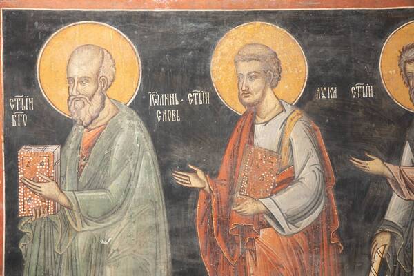 St. John the Theologian, Luke and Andrew the Apostle