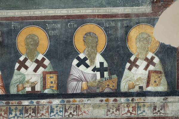 St. Dionysius, Meletius and an unidentified bishop