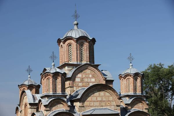 Higher zone of the church from the east