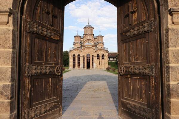 Entrance to the monastery