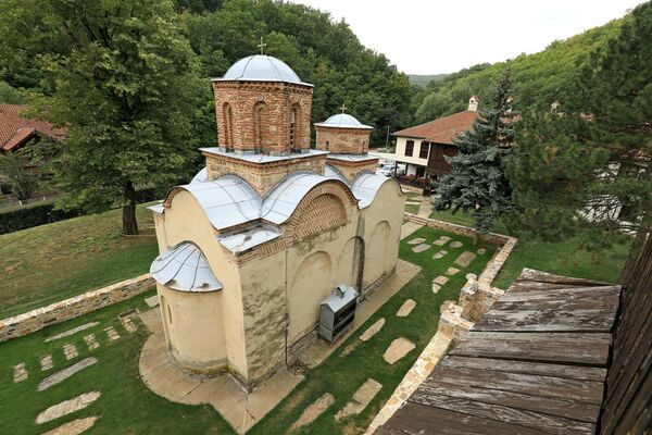 Northeast view of the church