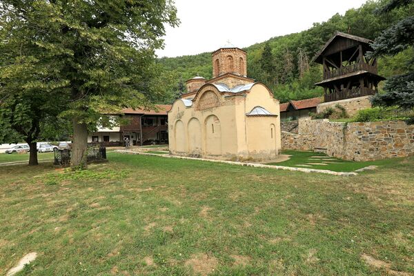 View of the church from the southeast