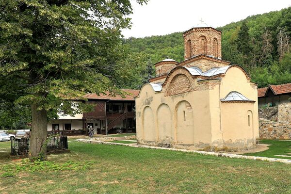 View of the church from the southeast