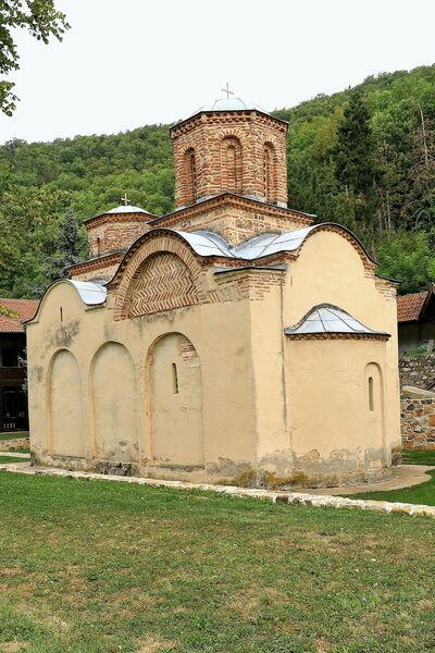 View of the church from the southeast