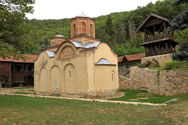 View of the church from the southeast