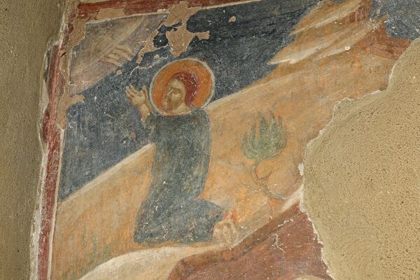 The Prayer in Gethsemane, detail