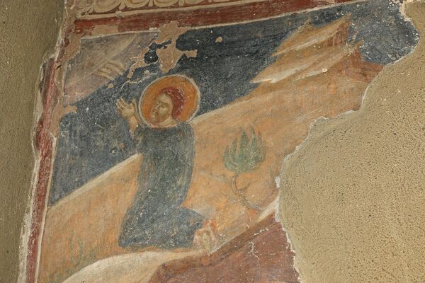 The Prayer in Gethsemane, detail