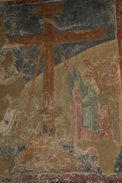 Jesus Mounting the Cross, detail