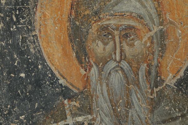 Saint Simeon Nemanja, detail