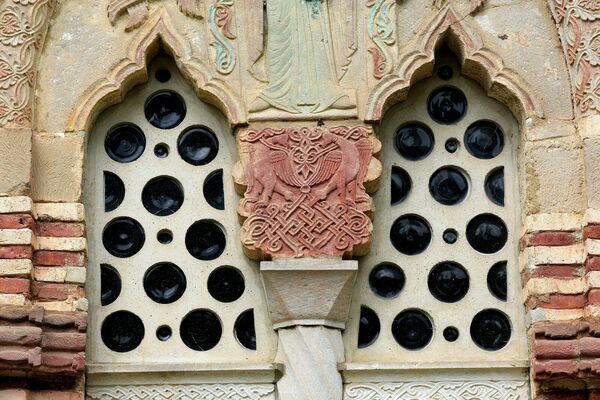 Bifora on the South Wall of the Narthex, detail