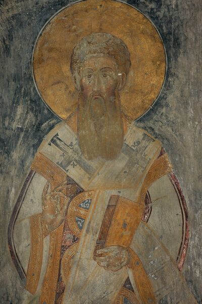 St Sava of Serbia, detail