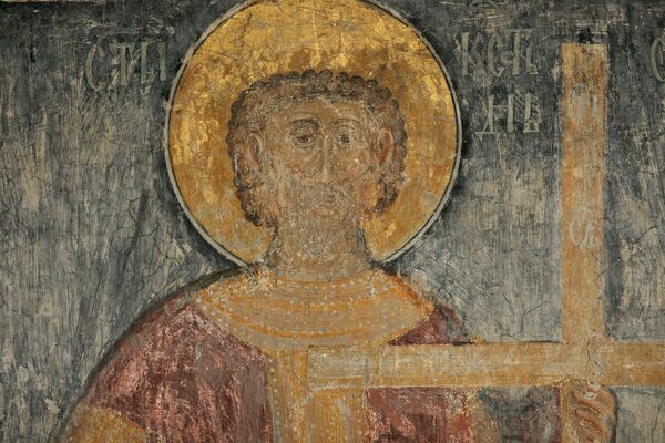 St Constantine, detail