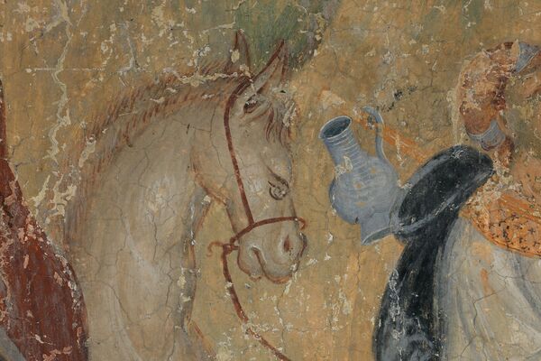 Flight to Egypt, detail