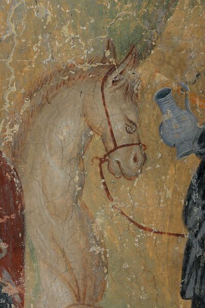 Flight to Egypt, detail