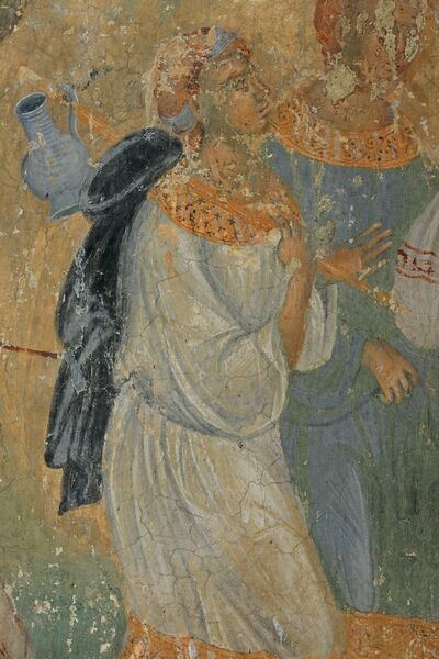 Flight to Egypt, detail