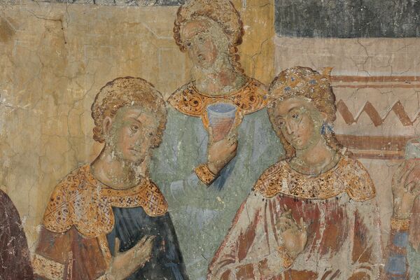 Marriage Feast in Cana, detail