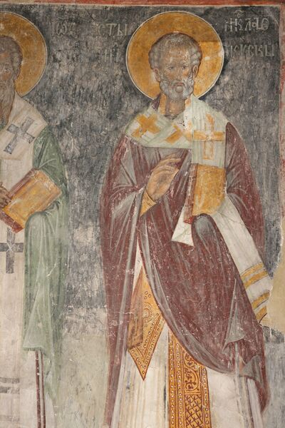 St Nicholas, detail