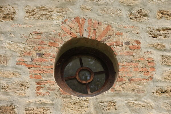 Oculus of the north wall of the narthex