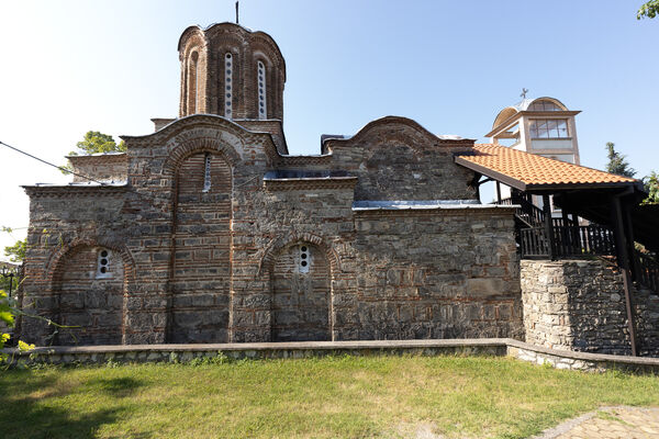 North side of the church