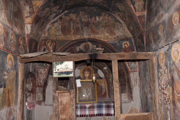Painting of the altar area